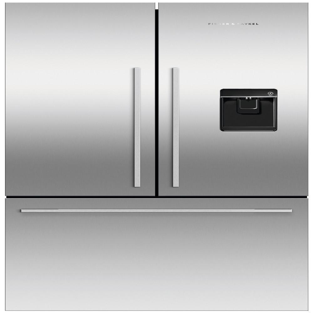 Fisher & Paykel Stainless Steel 31-3/32 in. 12.1 cu. ft. Counter Depth and French Door Refrigerator 