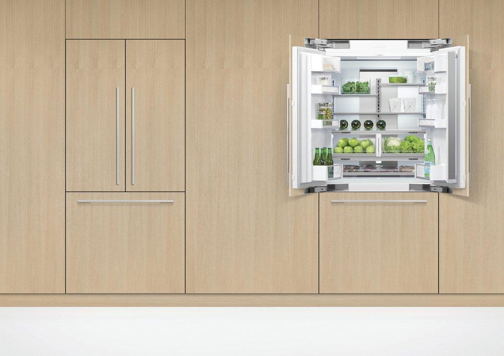 Fisher & Paykel Panel Ready 35-21/32 in. 16.8 cu. ft. French Door Refrigerator 