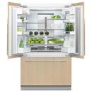Fisher & Paykel Panel Ready 35-21/32 in. 11.7 cu. ft. French Door Refrigerator 