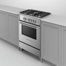 Fisher & Paykel Stainless Steel 35-7/8 in. Gas 5-Burner Sealed Freestanding Range 