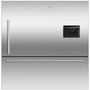 17 cu. ft. Counter Depth and Bottom Mount Freezer Refrigerator in Stainless Steel