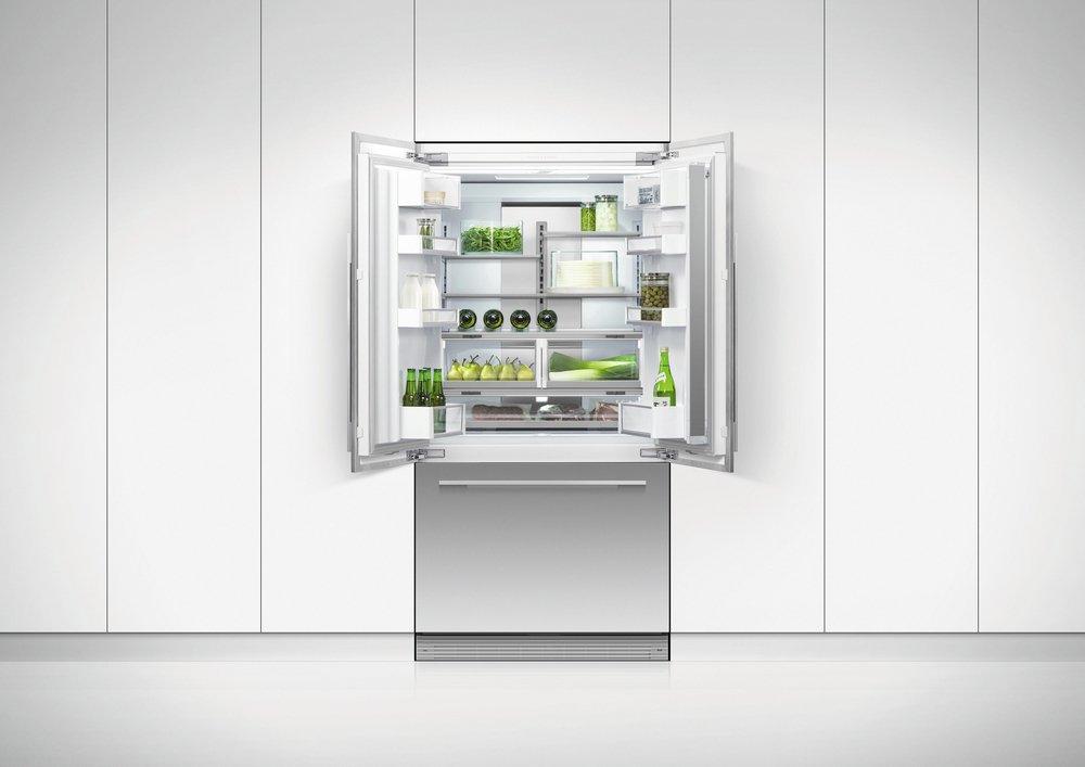Fisher & Paykel Panel Ready 35-21/32 in. 16.8 cu. ft. French Door Refrigerator 