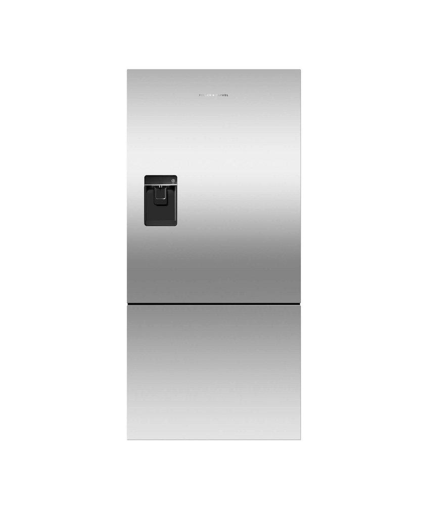 Fisher & Paykel Stainless Steel 31-1/8 in. 12.3 cu. ft. Counter Depth and Bottom Mount Freezer Refrigerator 