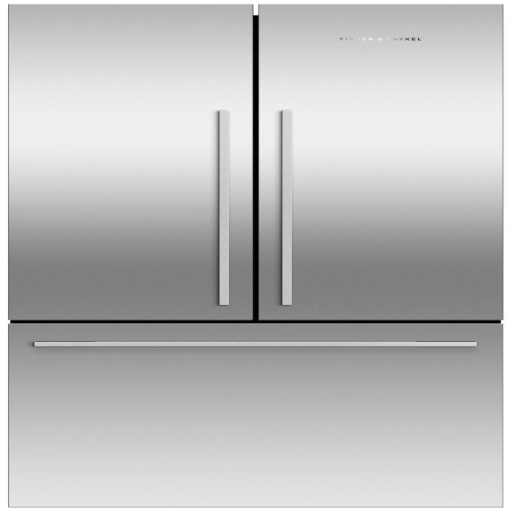 Fisher & Paykel Stainless Steel 31-3/32 in. 12.1 cu. ft. Counter Depth and French Door Refrigerator 