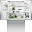 Fisher & Paykel Stainless Steel 31-3/32 in. 12.1 cu. ft. Counter Depth and French Door Refrigerator 