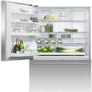 Fisher & Paykel Stainless Steel 31-3/32 in. 12.3 cu. ft. Counter Depth and Bottom Mount Freezer Refrigerator 
