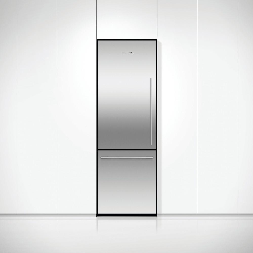 Fisher & Paykel Stainless Steel 31-3/32 in. 12.3 cu. ft. Counter Depth and Bottom Mount Freezer Refrigerator 