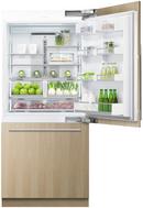 Fisher & Paykel Panel Ready 35-11/16 in. 16.8 cu. ft. Bottom Mount Freezer Refrigerator 