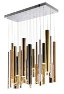 ET2 Lighting Multi-Plated FLUTE LED 31-LIGHT PENDANT 