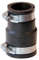 Fernco Clamp Reducing Plastic Coupling with Stainless Steel Band 
