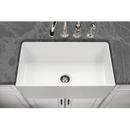 Houzer White 33 x 20 in. Fireclay Single Bowl Farmhouse Kitchen Sink 