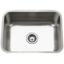 Houzer Stainless Steel Single Bowl Undermount Stainless Steel Kitchen Sink 