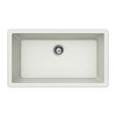 Houzer Cloud Single Bowl Undermount Composite Kitchen Sink 