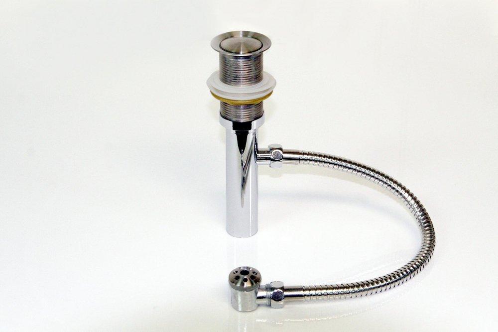 Houzer Stainless Steel Overflow Assembly 