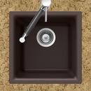 Houzer Mocha Single Bowl Dual Mount Bar Sink 