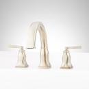 3-Hole Roman Tub Faucet Trim with Double-Handle in Brushed Nickel