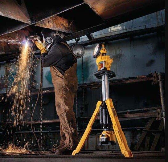 DEWALT Yellow 3000 Lumens Light Only for DCL079R1 Cordless Tripod Kit 
