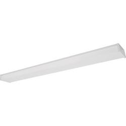 48 in. 40W LED Flush Mount Ceiling Fixture in White