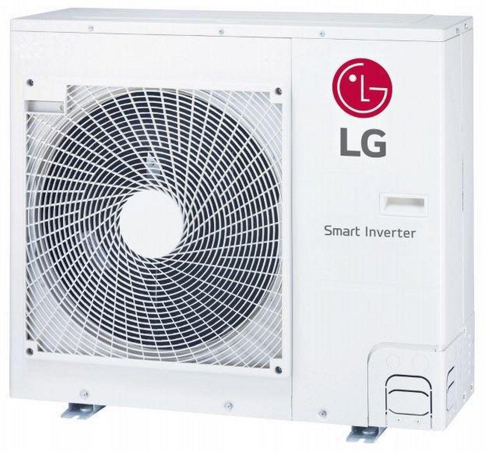 LG Warm Grey Floor Mount and Wall Mount Outdoor 2 Ton Mini-Split Multi-Zone 