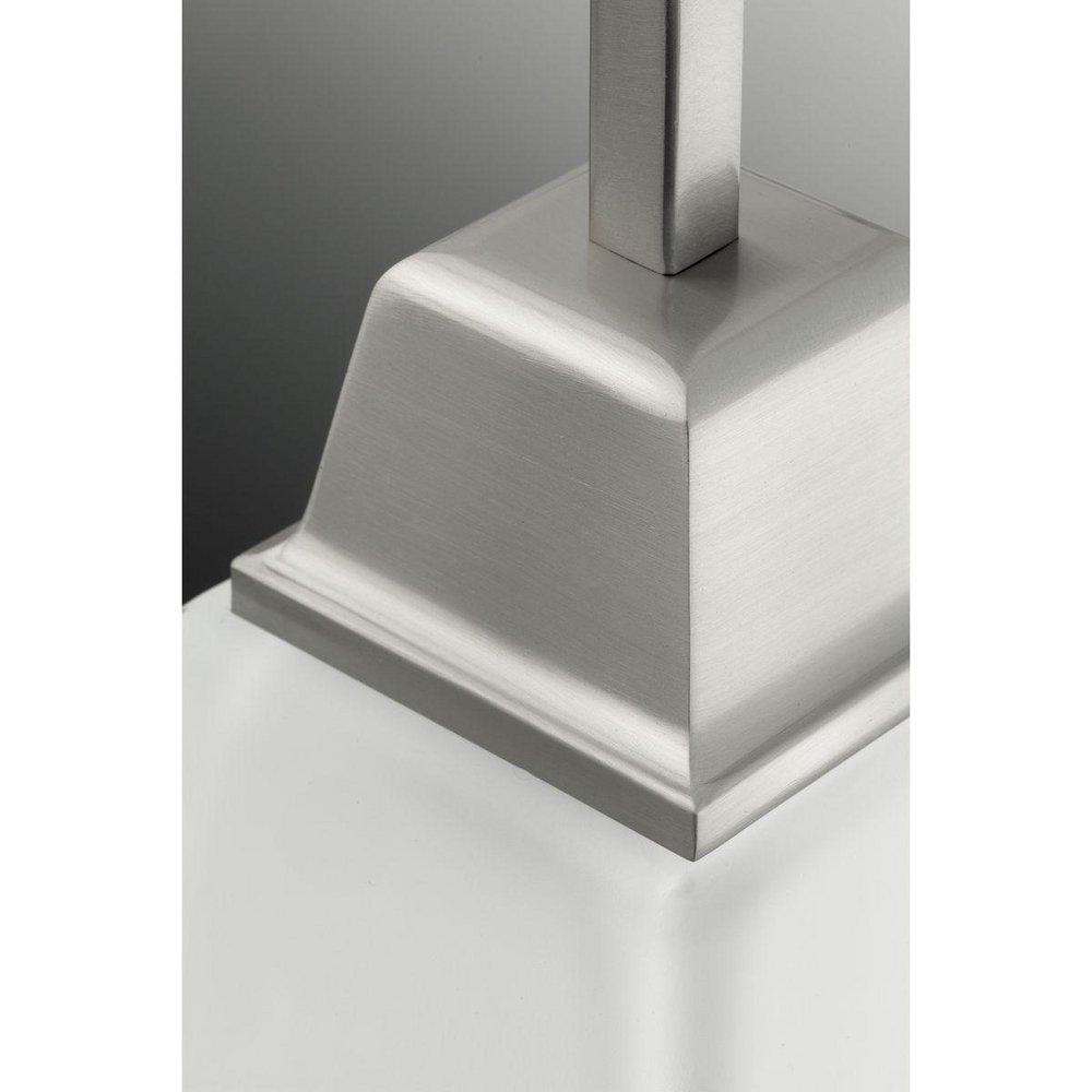 Progress Lighting Brushed Nickel 100W 6-Light Medium Chandelier 