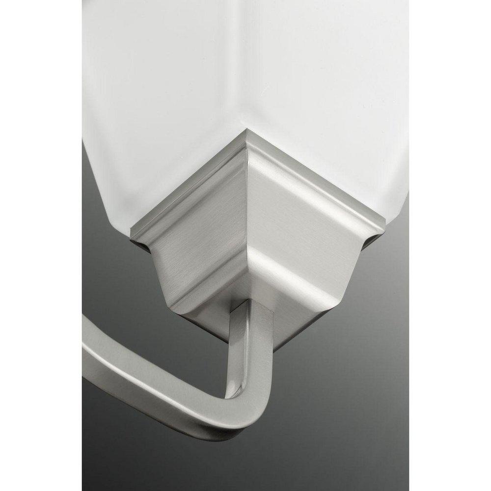 Progress Lighting Brushed Nickel 100W 6-Light Medium Chandelier 