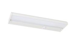 9 in. 4.6W Under Cabinet Light in White Gloss Enamel