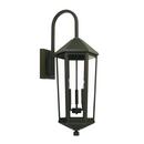 Capital Lighting Oil Rubbed Bronze 60W 3-Light Candelabra E-12 Incandescent Outdoor Wall Sconce 