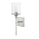 Capital Lighting Brushed Nickel 100W 1-Light Medium E-26 Incandescent Wall Sconce 