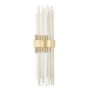 60W 1-Light Candelabra E-12 Incandescent Wall Sconce in Fire and Ice