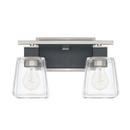 Capital Lighting Black Tie 100W 2-Light Medium E-26 Incandescent Vanity Fixture 