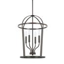 Capital Lighting Bronze 60W 4-Light Candelabra E-12 Incandescent Foyer Lighting 