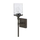 100W 1-Light Medium E-26 Incandescent Wall Sconce in Urban Brown