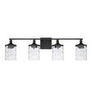 Capital Lighting Bronze 100W 4-Light Medium E-26 Incandescent Vanity Fixture 