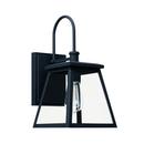 Capital Lighting Black 100W 1-Light Medium E-26 Incandescent Outdoor Wall Lantern 