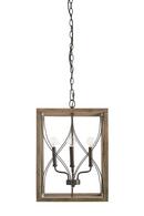 Capital Lighting Nordic Grey 60W 4-Light Candelabra E-12 Incandescent Foyer Pendent 
