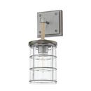 Capital Lighting Urban Grey 100W 1-Light Medium E-26 Incandescent Wall Sconce 