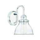 Capital Lighting Polished Chrome 100W 1-Light Medium E-26 Incandescent Wall Sconce 