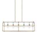 Capital Lighting Aged Brass 100W 5-Light Medium E-26 Incandescent Island Light 