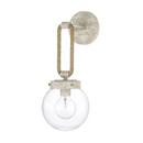 100W 1-Light Medium E-26 Incandescent Wall Sconce in Mystic Sand