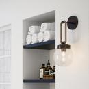 Capital Lighting Nordic Grey 100W 1-Light Medium E-26 Incandescent Wall Sconce 