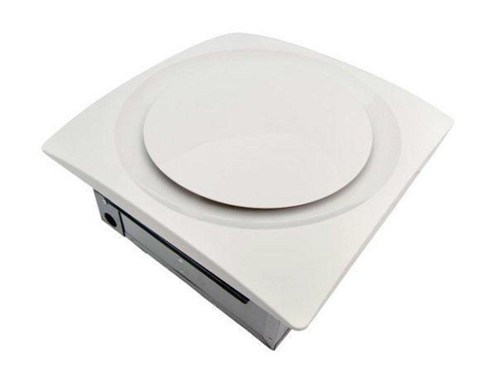 Aero Pure White Ceiling Mount Slim Fit Bathroom Exhaust Fan in White 