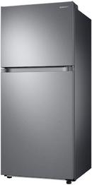 Samsung Stainless Steel/Grey 28-3/4 in. 17.6 cu. ft. Top Mount Freezer, Full Refrigerator 