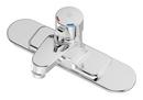 Symmons Industries Polished Chrome Single Handle Metering Bathroom Sink Faucet 