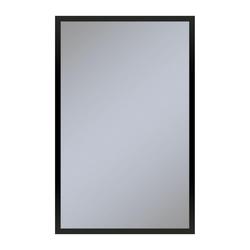 19-1/4 x 30 in. Recessed and Surface Mount Medicine Cabinet in Matte Black