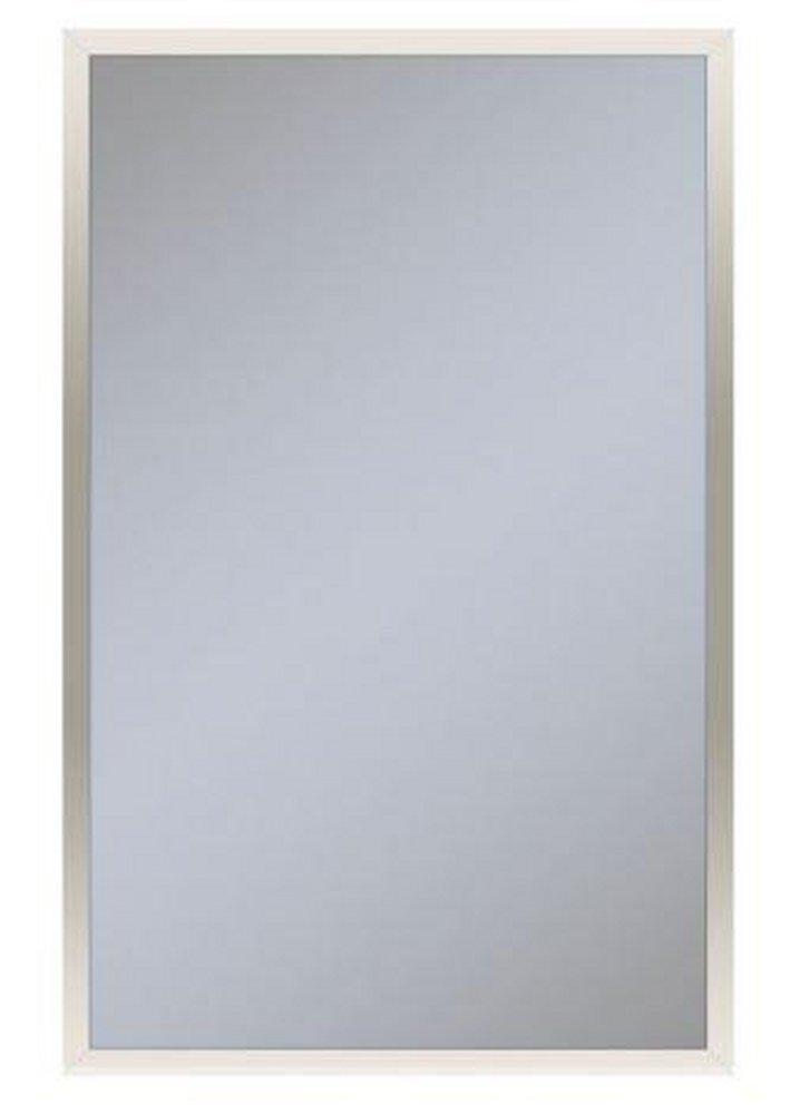 Robern Polished Nickel 23-1/4 x 39-3/8 in. Recessed and Surface Mount Medicine Cabinet 