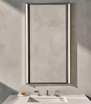 Robern Polished Nickel 23-1/4 x 39-3/8 in. Recessed and Surface Mount Medicine Cabinet 