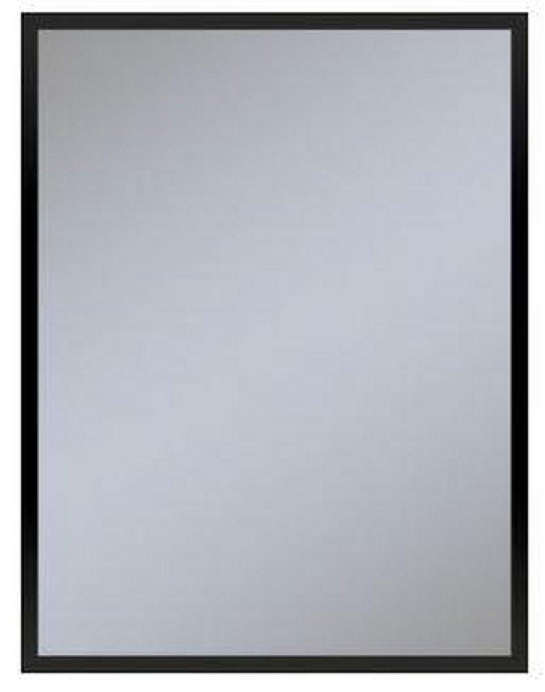 Robern Matte Black 23-1/4 x 30 in. Recessed and Surface Mount Medicine Cabinet 