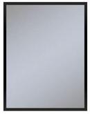 Robern Matte Black 23-1/4 x 30 in. Recessed and Surface Mount Medicine Cabinet 