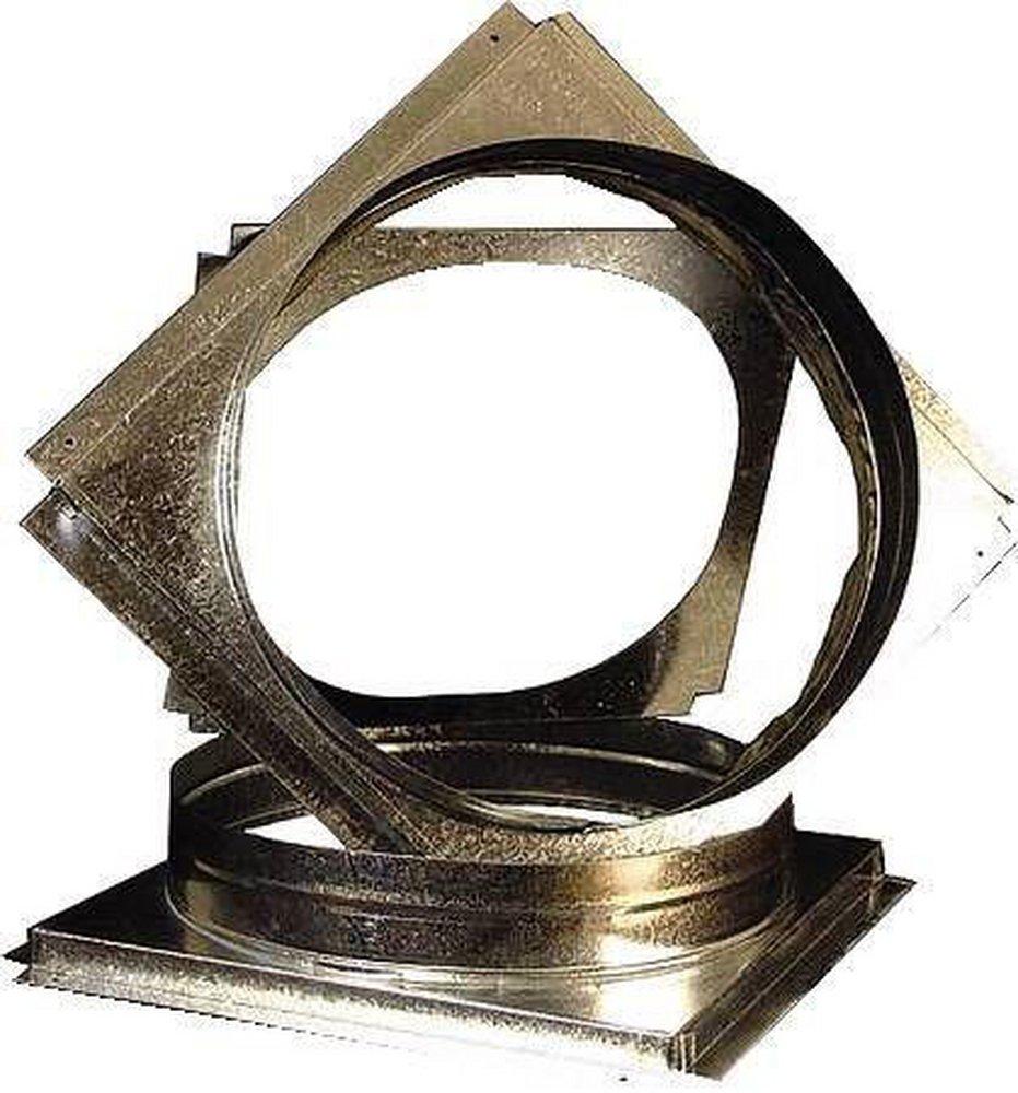 McDaniel Metals Horizontal Square to Round Converter 