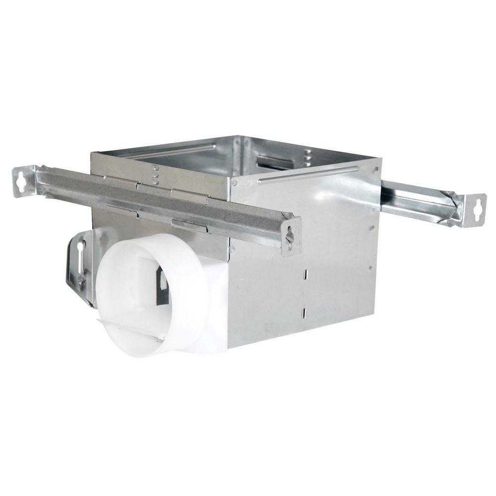 Air King America Inc Grey Bathroom Exhaust Fan in Silver 